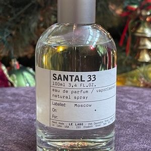 Le Labo Santal 33 Eau de Parfum (unisex fragrance)